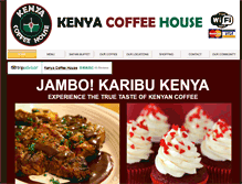 Tablet Screenshot of kenyacoffeehouse.com